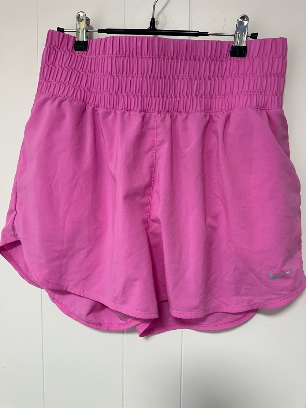 Nike Women’s Hot Pink Athletic Shorts - Elastic Waist